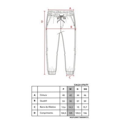 Calça Utility MCD Mex Caligraffiti