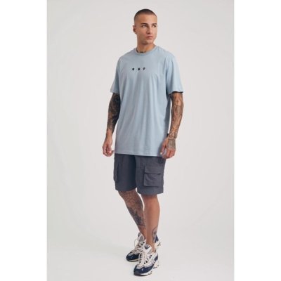 Camiseta Regular Core Azul Nublado