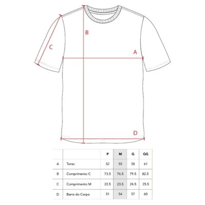 Camiseta Regular MCD More Core Division Cromo