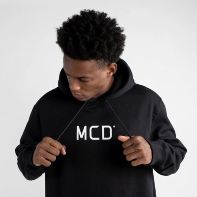 Moletom MCD Oversized - PRETO