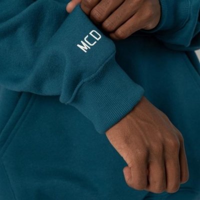 Moletom Mcd Canguru Azul