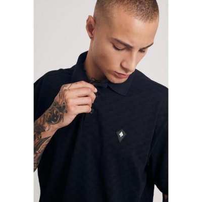 Polo Texture Preto
