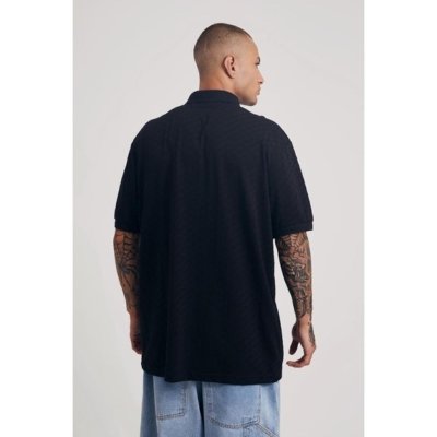 Polo Texture Preto