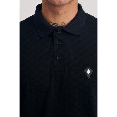 Polo Texture Preto