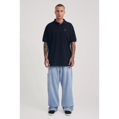 Polo Texture Preto
