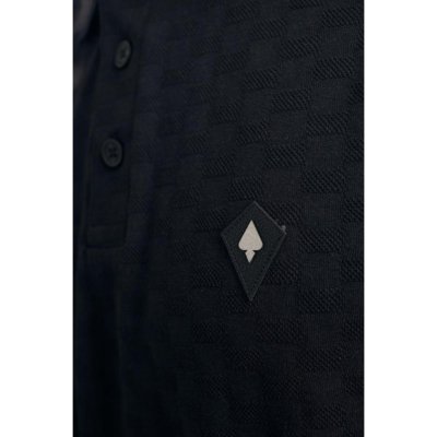 Polo Texture Preto