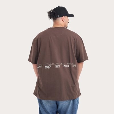 T-Shirt Oversized Linha Do Tempo