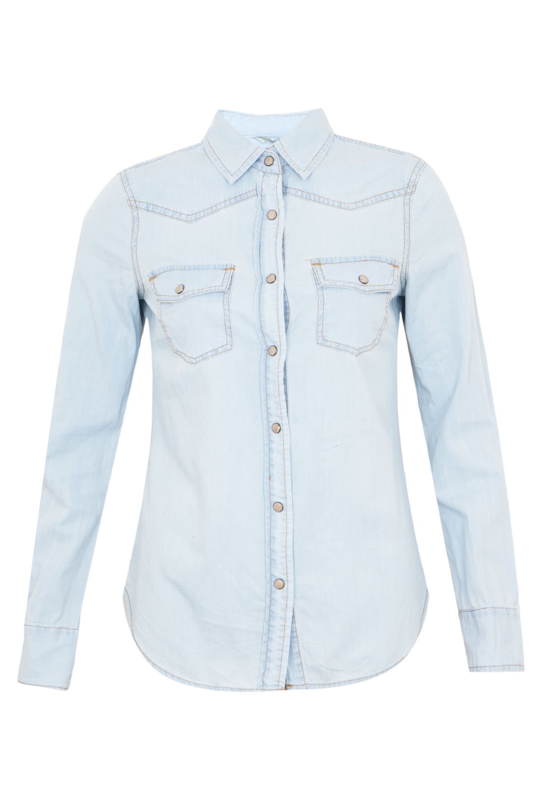 dafiti camisa jeans feminina