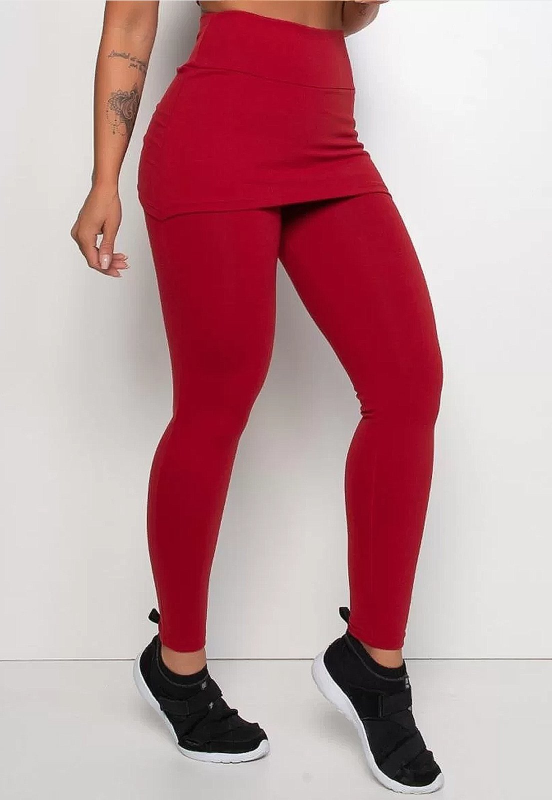 Calça legging suplex cintura 2024 alta