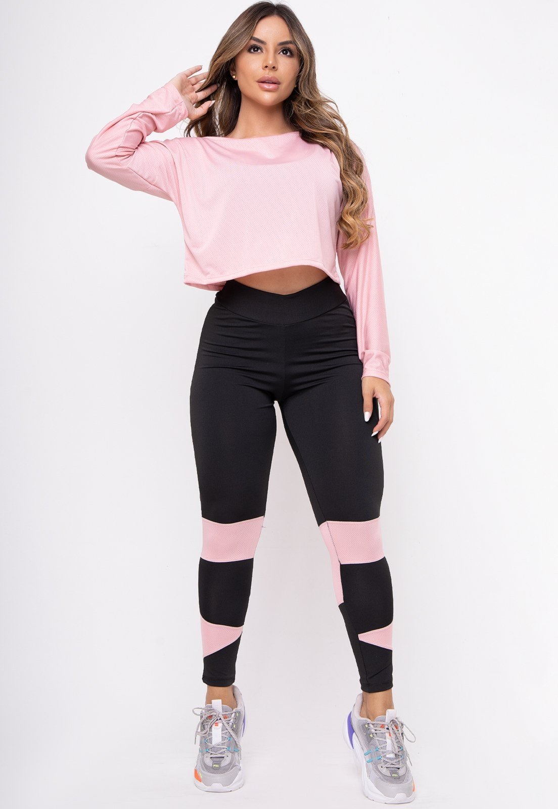 Calça 2024 legging telinha