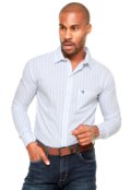 Branco/Azul