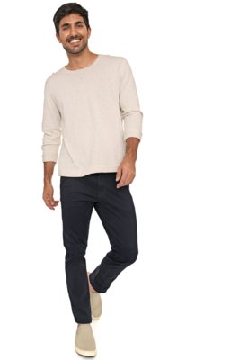 Calça Sarja Conforto Slim Fit Insert Azul