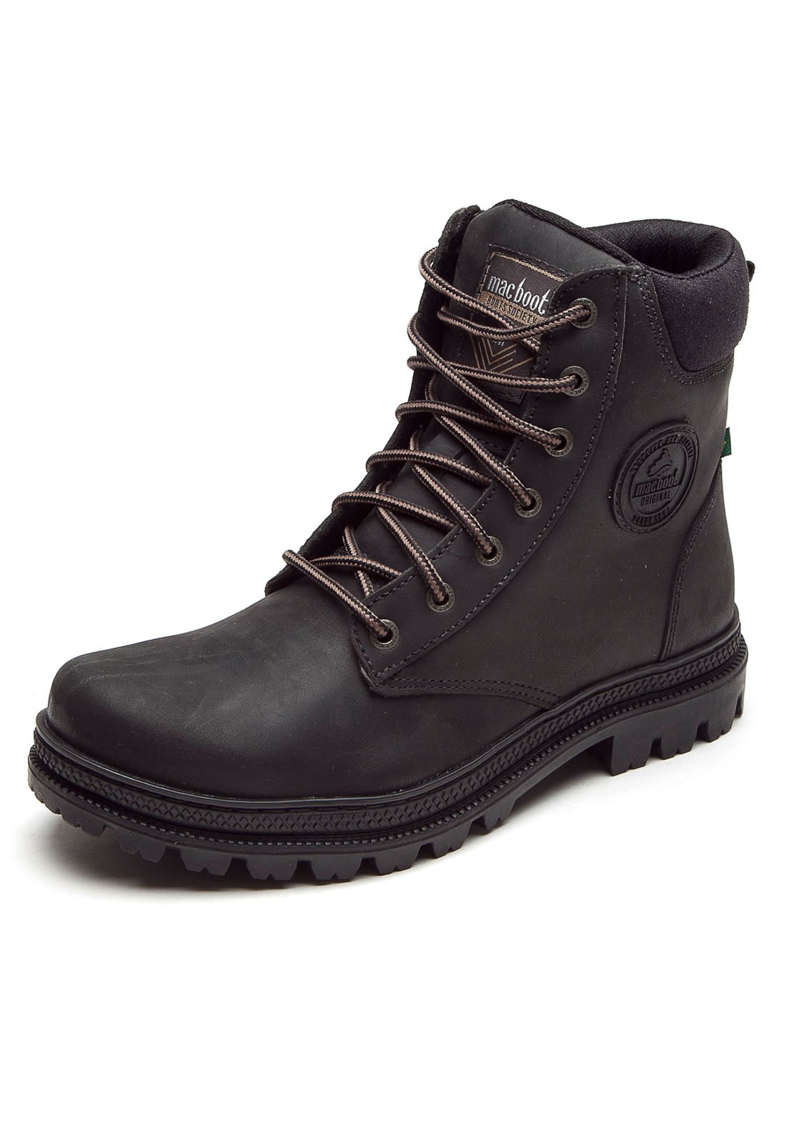 bota macboot masculina preta