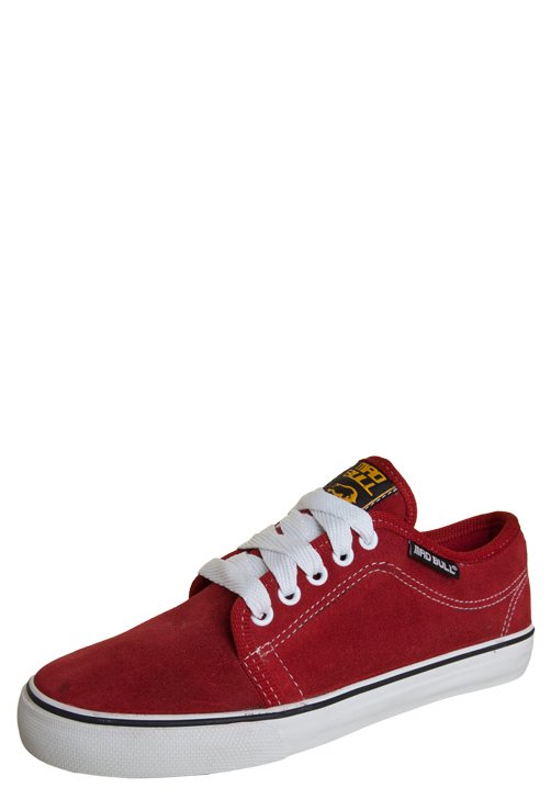 Tênis Mad Bull Logo Vermelho Skate Shoes