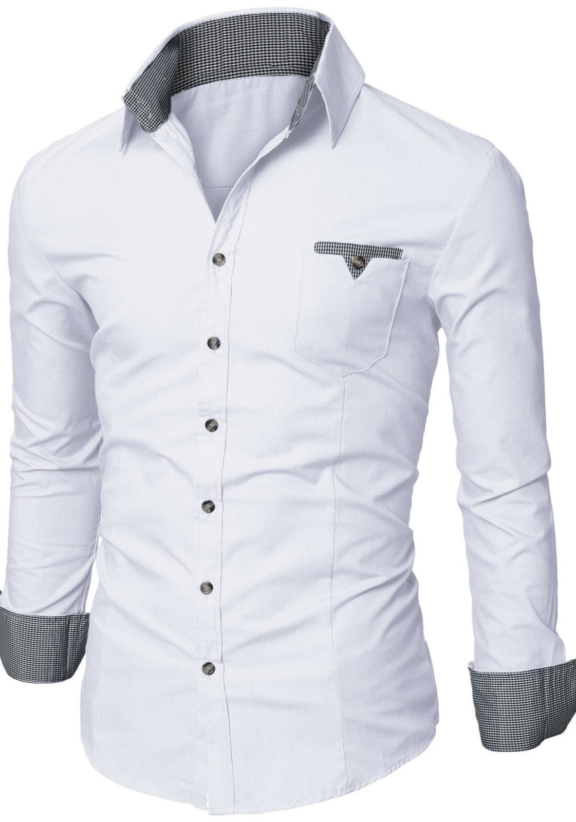 camisa manga comprida masculina