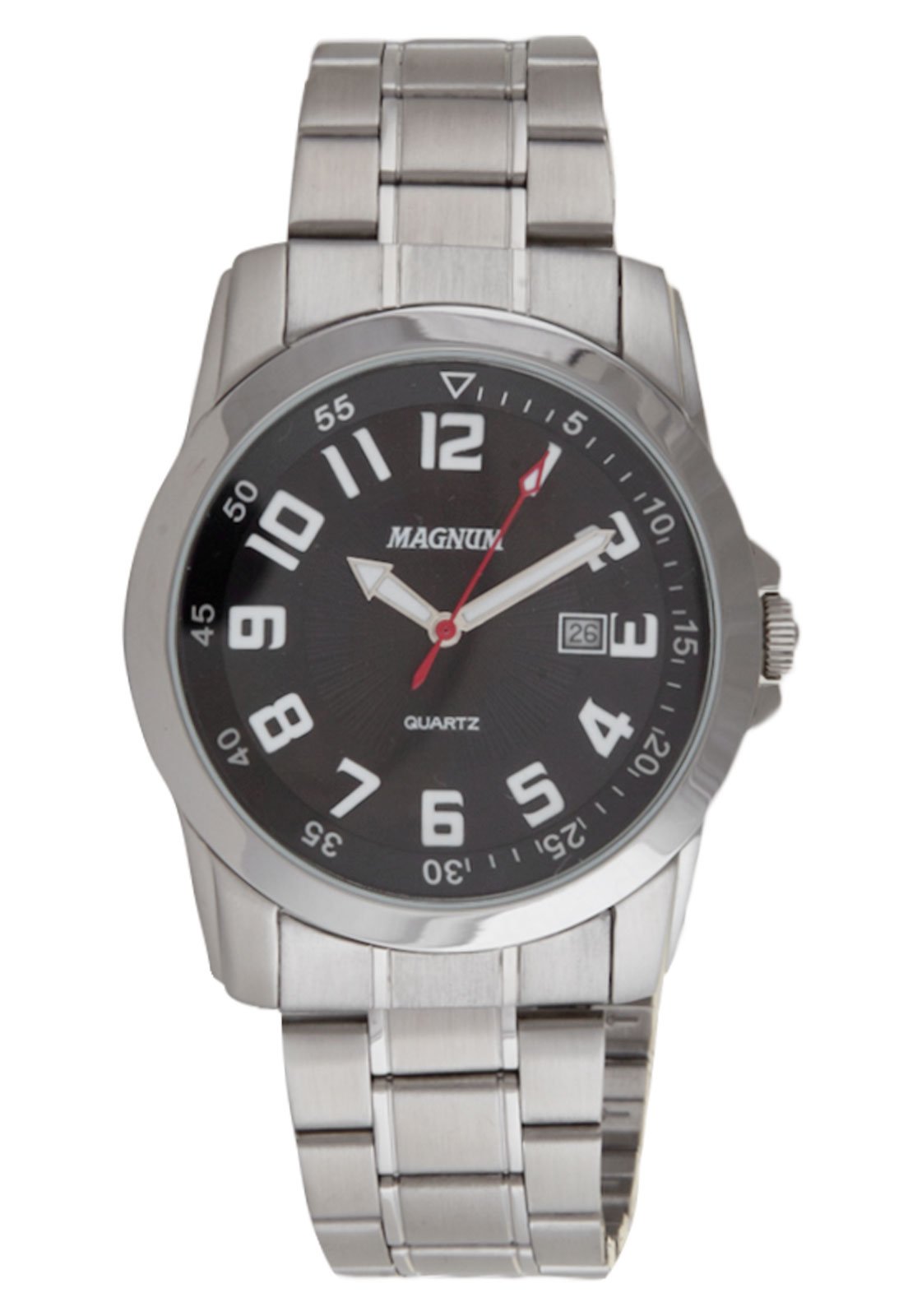 Relógio Masculino Magnum Prata MA31980B - A Suissa