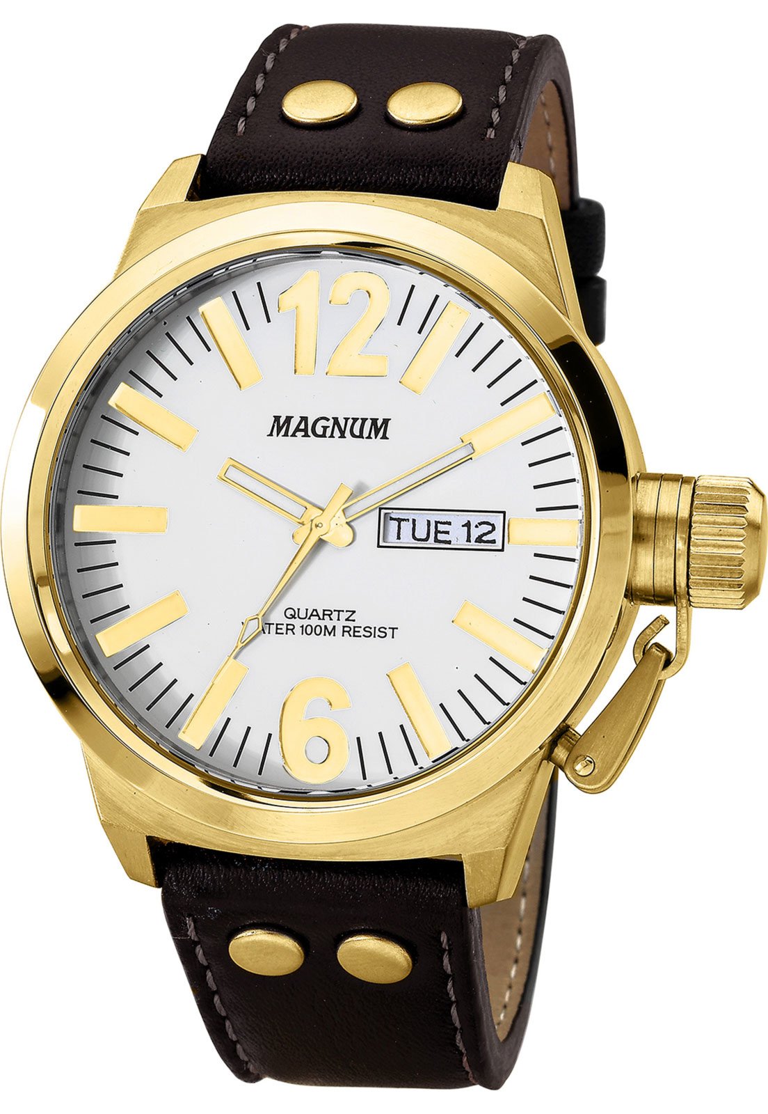 Relógio Magnum MA31891P Dourado/Preto