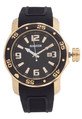 Relógio Magnum MA31891P Dourado/Preto