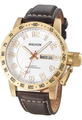 Relógio Magnum MA33782B Dourado - Compre Agora