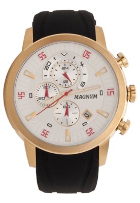 Relógio Masculino Magnum Dourado MA34781L