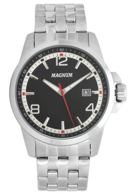 Relógio magnum ma34192t prata relógio magnum ma34192t prata - Dia das Mães  - Jabour Joias e Acessórios