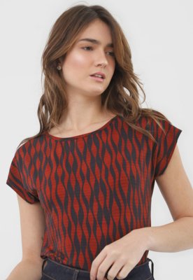 Blusa Malwee Let's Go Laranja - Compre Agora