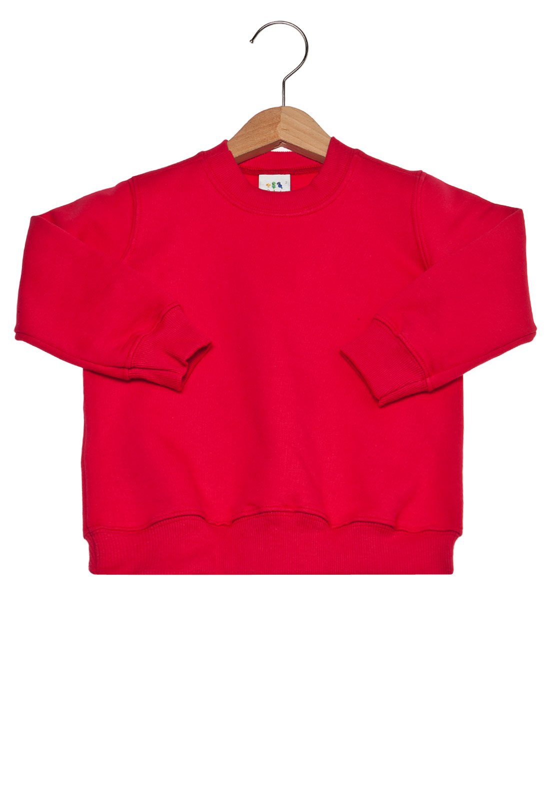 blusa de moletom feminina vermelha