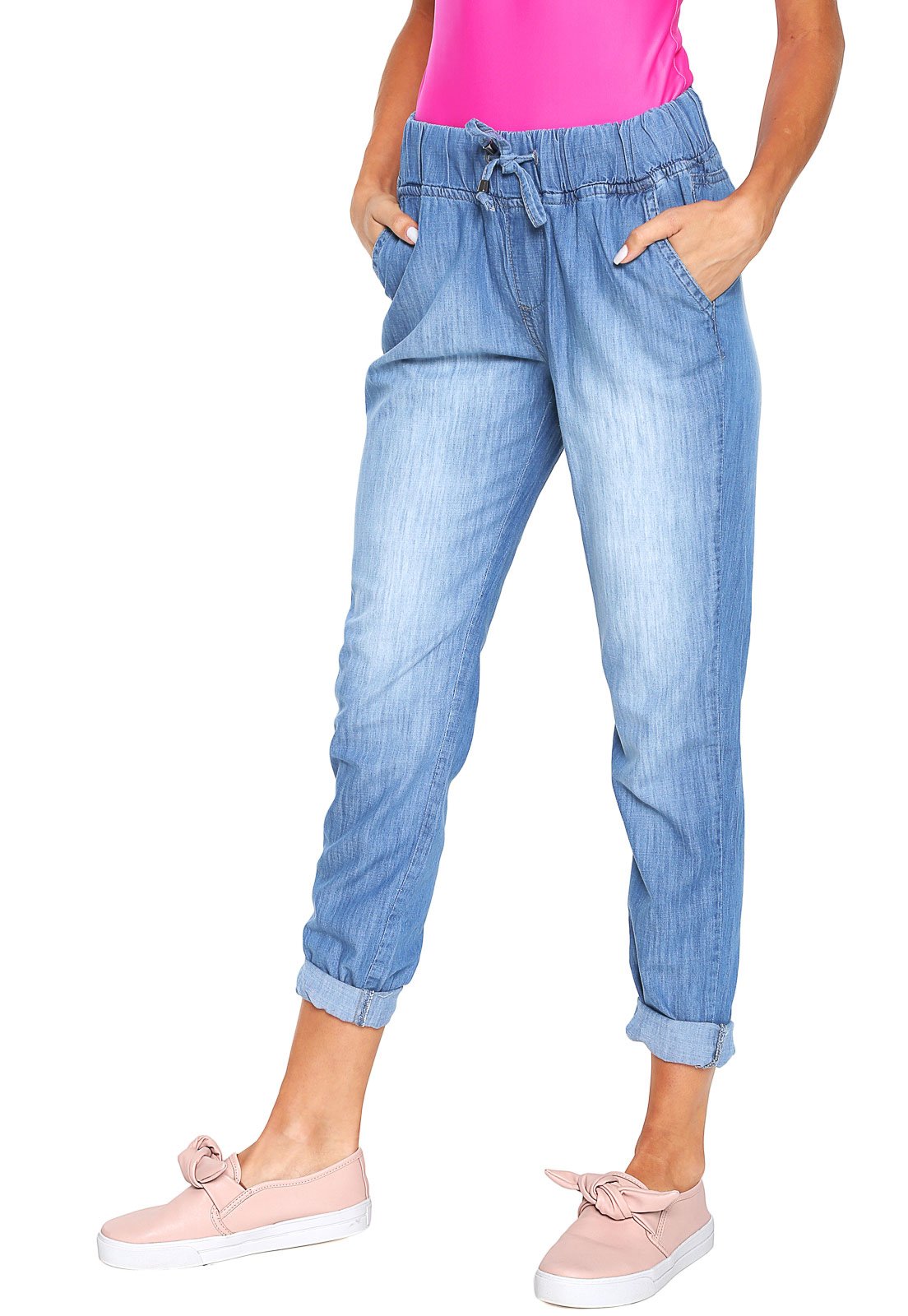 calça jeans malwee feminina