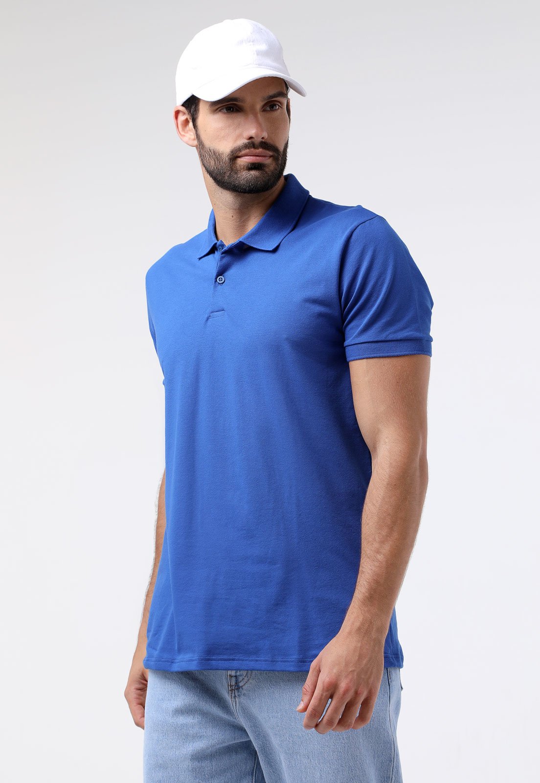 Camisa Polo Malwee Reta Lisa Azul Compre Agora Dafiti Brasil 4145