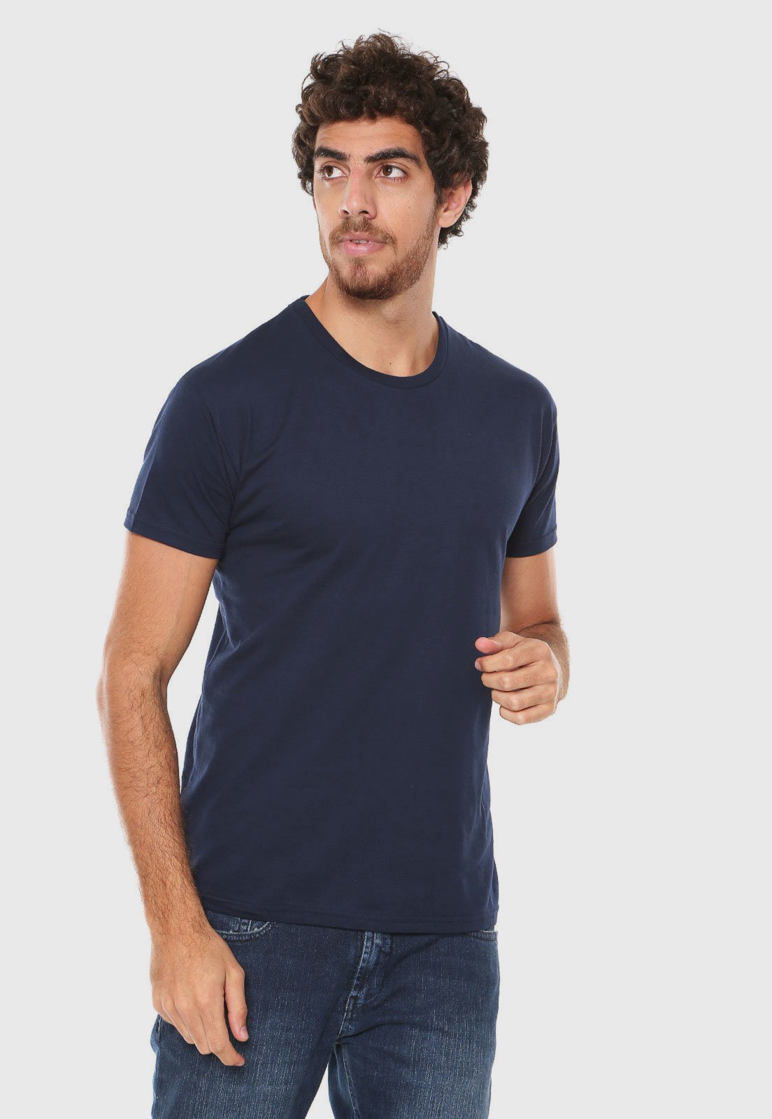 Camiseta Malwee Lisa Azul-marinho