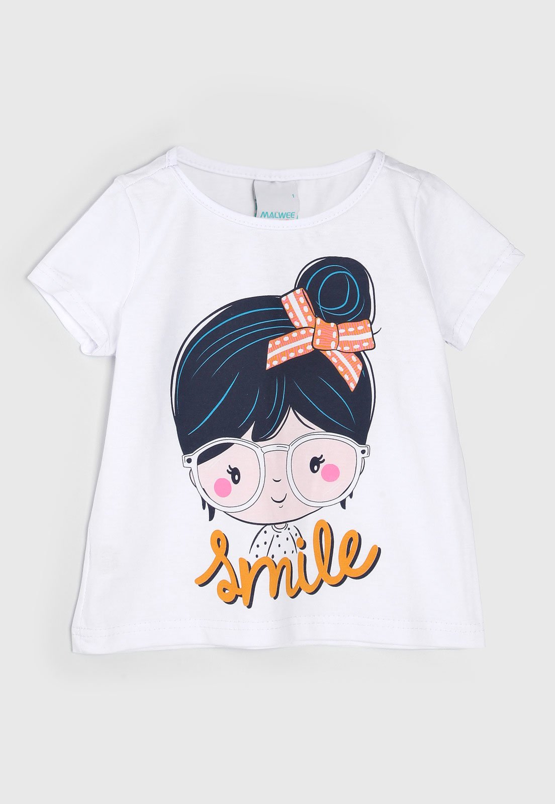 Blusa Malwee Kids Infantil Menina Branca - Compre Agora | Dafiti Brasil