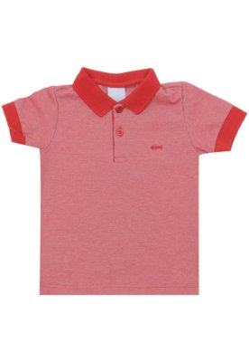 Camisa Polo Malwee Kids Menino Vermelha Menor preço em Camisa Polo Malwee Kids Menino Vermelha