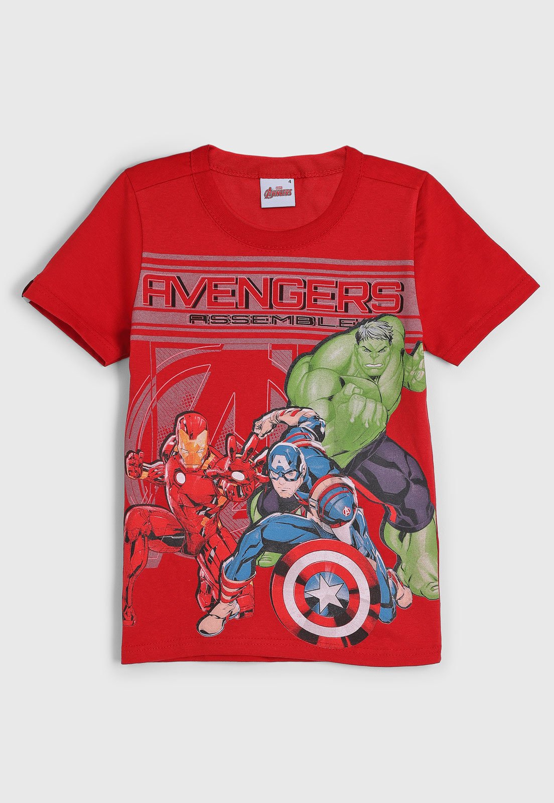 Camiseta Infantil os Vingadores Thor