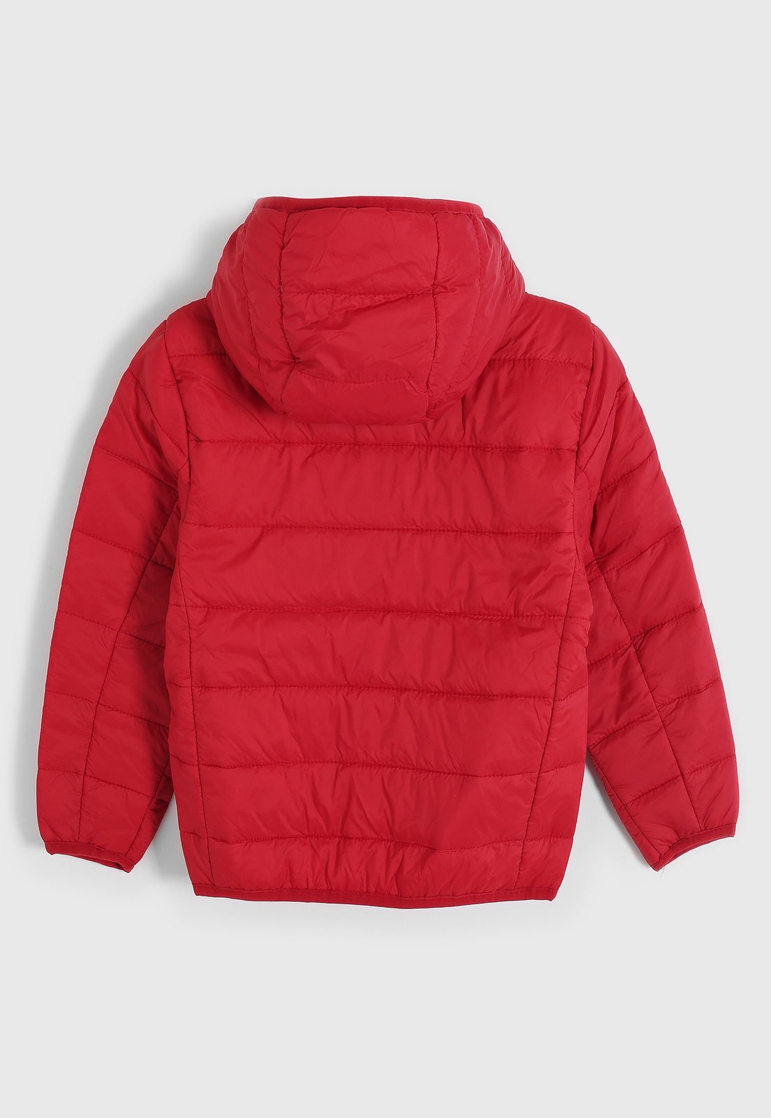 Jaqueta Puffer Malwee Kids Infantil Capuz Vermelha - Compre Agora ...