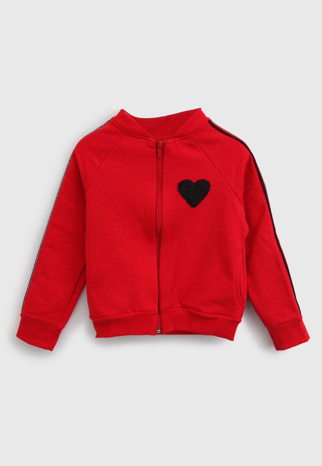 Jaqueta de Moletom Malwee Kids Infantil Cora\u00e7\u00e3o Vermelho - Compre Agora ...