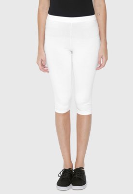 short legging branco