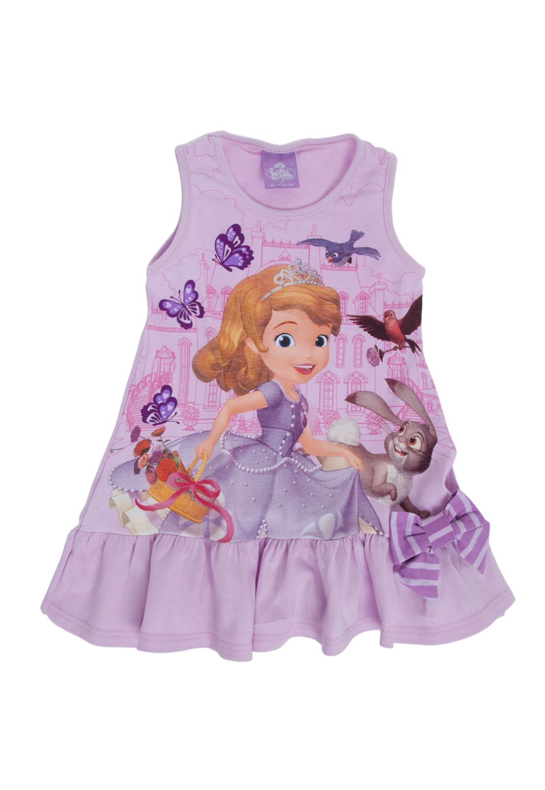 Vestido Malwee Princesinha Sofia Rosa - Compre Agora