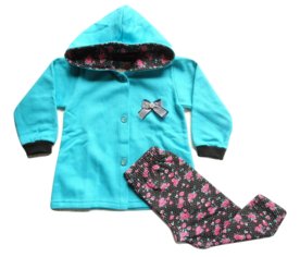 Conjunto Manabana Moletom Casaco Flanelado e Calça Legging Bebe Tiffany Menor preço em Conjunto Manabana Moletom Casaco Flanelado e Calça Legging Bebe Tiffany