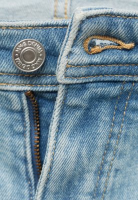 Calça Jeans Masculina Mango Reta Azul Claro