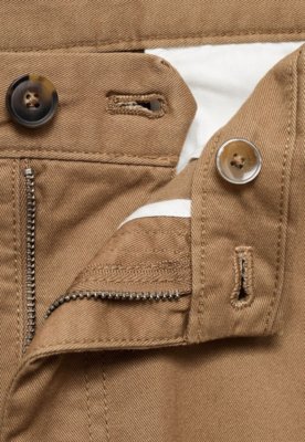 Calça Sarja Mango Slim Cargo Bege