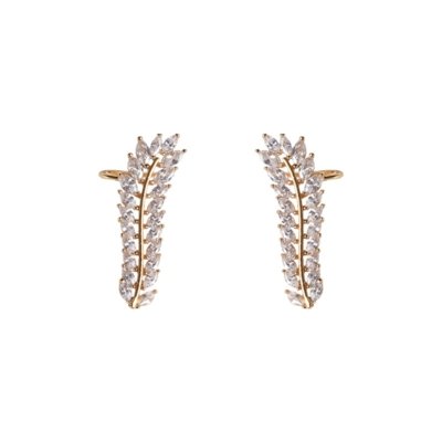 Brinco Manoo Manoo Rodinado Dourado Ear Cuff Ramo Cristal é boa?