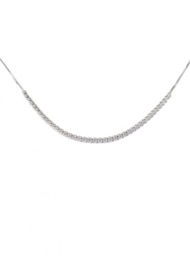 Pulseira Manoo Manoo Rodinada Prata Cristal Menor preço em Pulseira Manoo Manoo Rodinada Prata Cristal