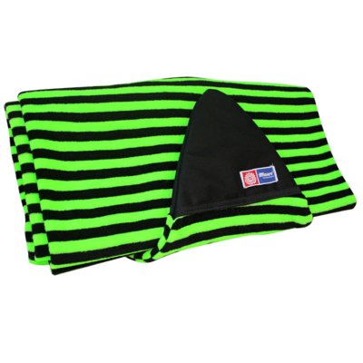 Menor preço em Capa Prancha Surf Fish 5'8 a 5'11 Maori Extreme Camisinha Toalha Pano Verde Preto