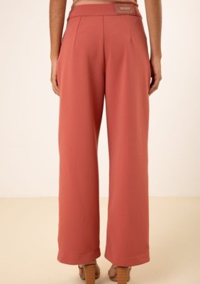 Calça Maria Valentina Reta Alta Rosa