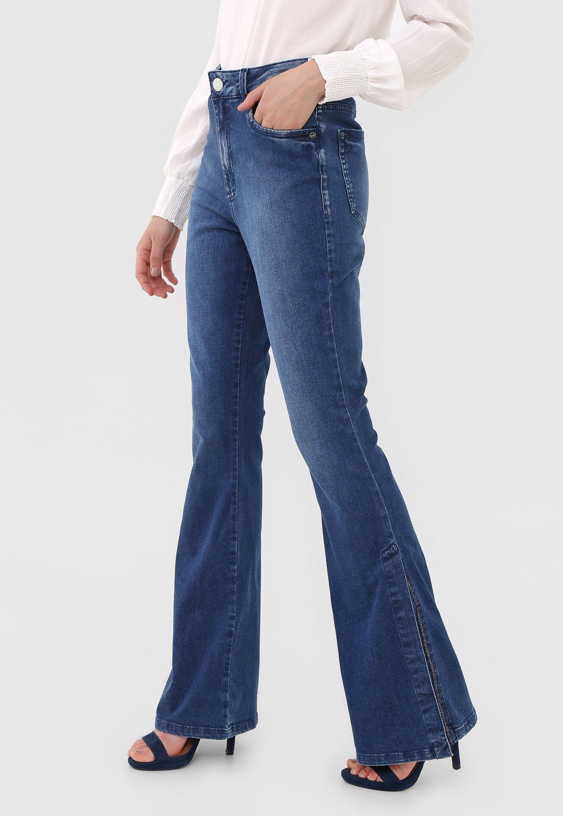 Calça jeans cheap maria valentina