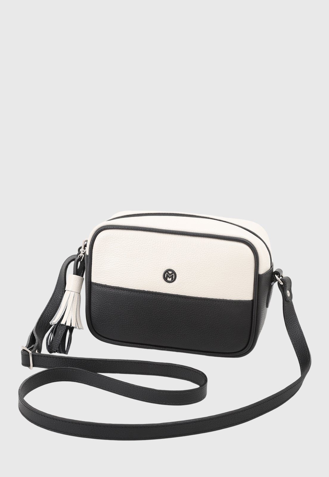 off white sculpture crossbody bolsa