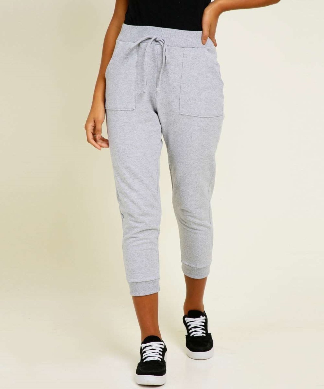 Calça Feminina Jogger Moletinho