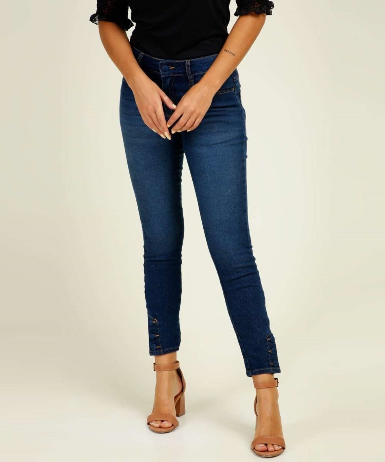 Calça jeans best sale marisa promoção