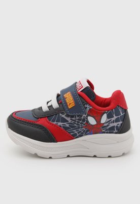 Tênis Infantil Marvel Spiderman Azul