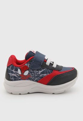 Tênis Infantil Marvel Spiderman Azul
